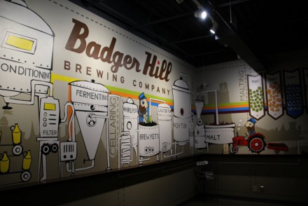 Badger Hill Brewing Company Mural
