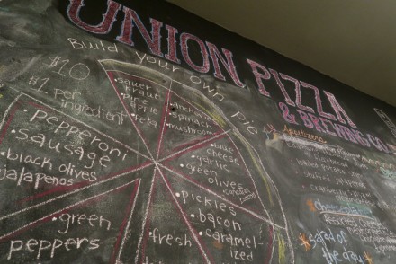 Union Pizza & Brewing Co. Menu