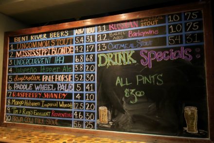 Bent River Tap List