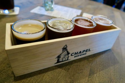 Chapel Brewing Flight