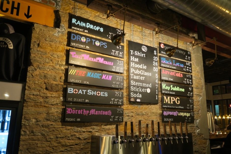 Barrel Theory Beer Company Tap Traveler