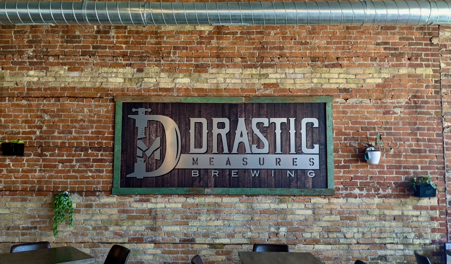 Drastic Measures Sign