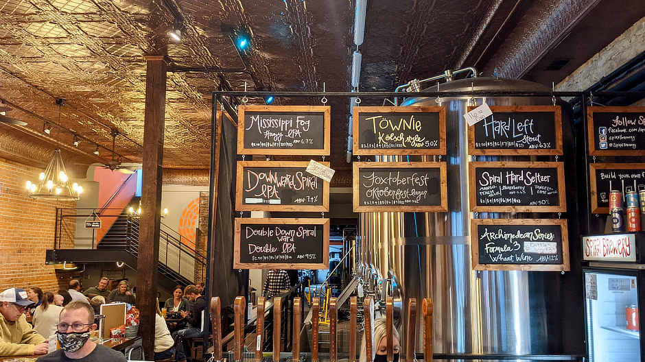 Spiral Taplist